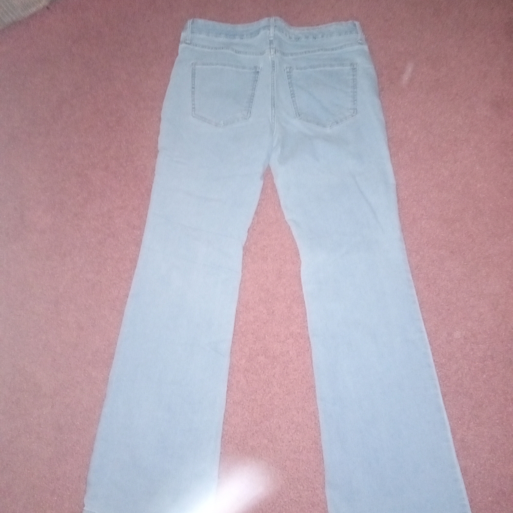 No Boundaries Light Blue Flare Jeans - Picture 4 of 4